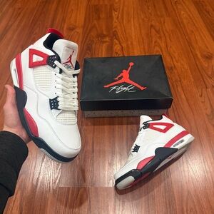 Jordan 4 Red Cement
